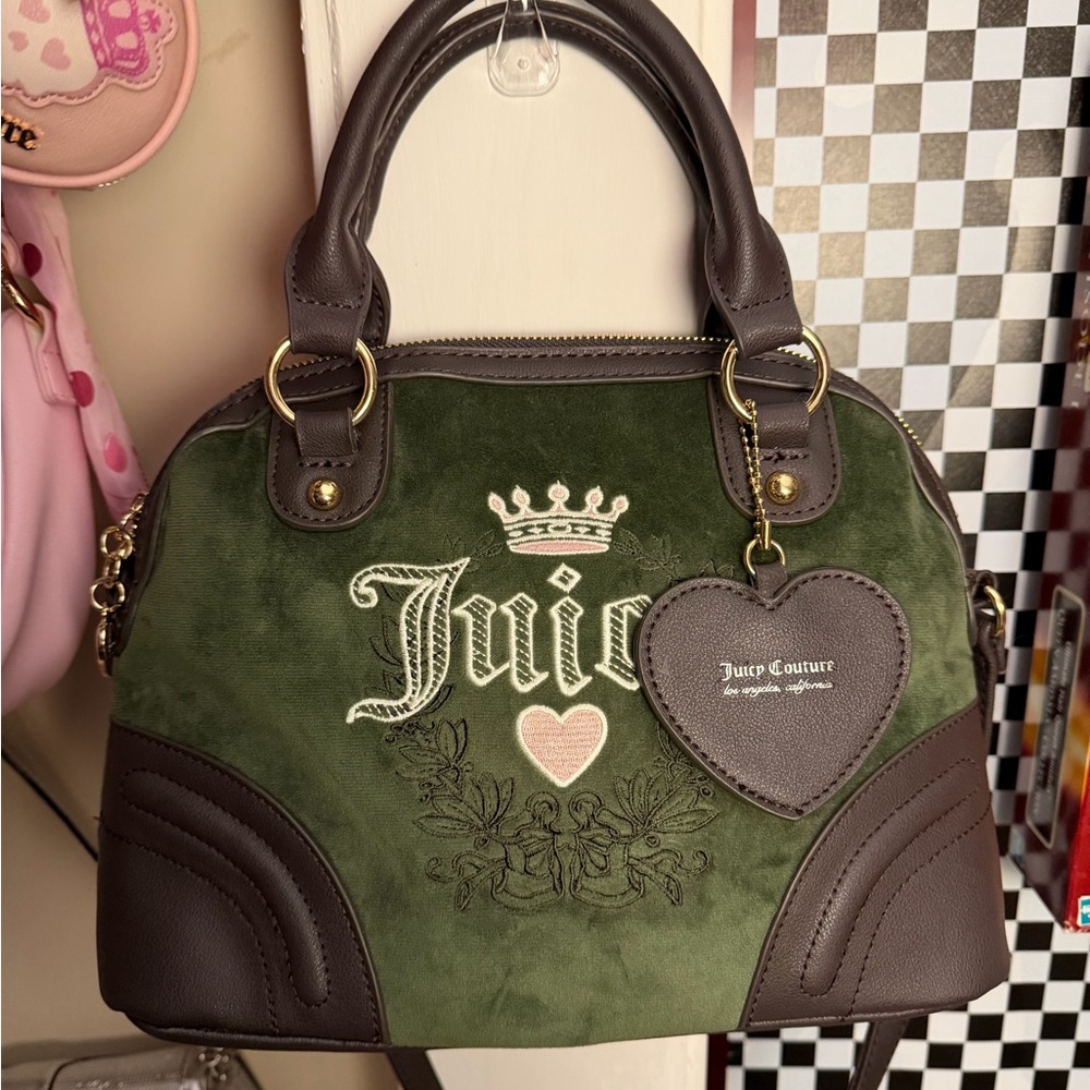 green juicy couture purse